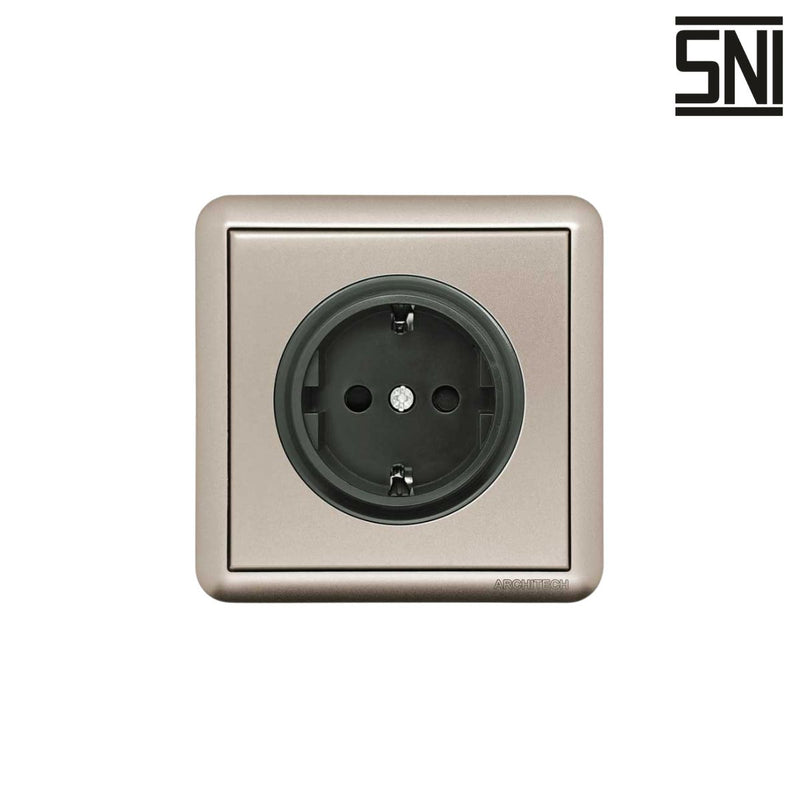 Stop Kontak Stop Kontak Dinding (Inbow) Architech Dynamic A23-C18 ARCHITECH OSCARLIVING