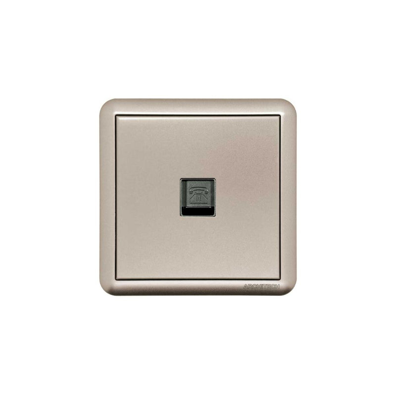 Stop Kontak Telepon Dinding (Inbow) Architech Dynamic A23-E01 di Oscar Living dengan harga termurah