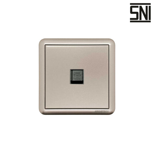 Stop Kontak Stop Kontak Telepon Dinding (Inbow) Architech Dynamic A23-E01 ARCHITECH OSCARLIVING