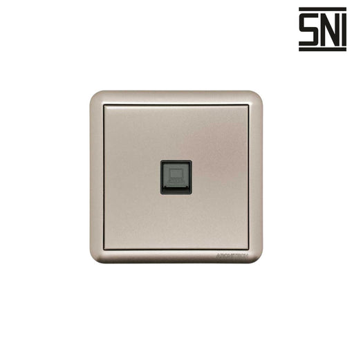 Stop Kontak Stop Kontak Data Dinding (Inbow) Architech Dynamic A23-E02 Cat 6 ARCHITECH OSCARLIVING