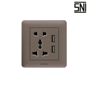 Stop Kontak Dinding (Inbow) Architech Infinity A63-C06U di Oscar Living dengan harga termurah
