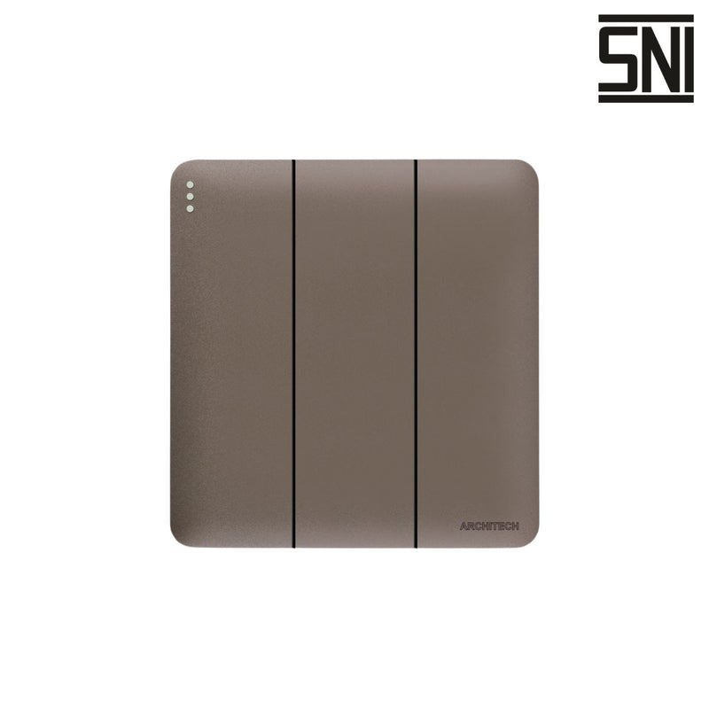 Saklar Dinding (Inbow) Architech Infinity A63-K03B di Oscar Living dengan harga termurah