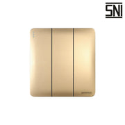 Saklar Dinding (Inbow) Architech Infinity A63-K03B di Oscar Living dengan harga termurah
