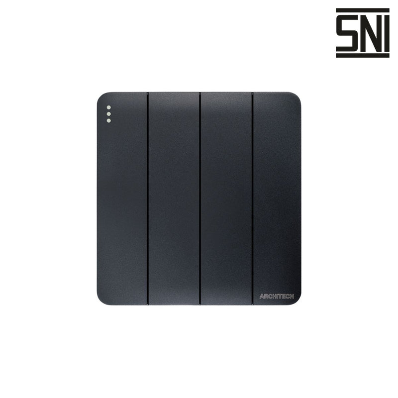 Saklar Dinding (Inbow) Architech Infinity A63-K04B di Oscar Living dengan harga termurah