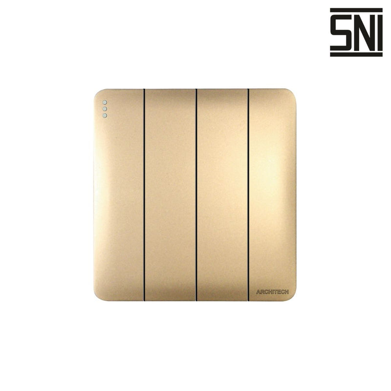 Saklar Dinding (Inbow) Architech Infinity A63-K04B di Oscar Living dengan harga termurah