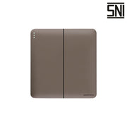 Saklar Dinding Intermediate (Inbow) Architech Infinity A63-K19 Double di Oscar Living dengan harga termurah
