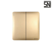 Saklar Dinding Intermediate (Inbow) Architech Infinity A63-K19 Double di Oscar Living dengan harga termurah
