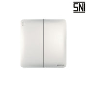 Saklar Dinding Intermediate (Inbow) Architech Infinity A63-K19 Double di Oscar Living dengan harga termurah