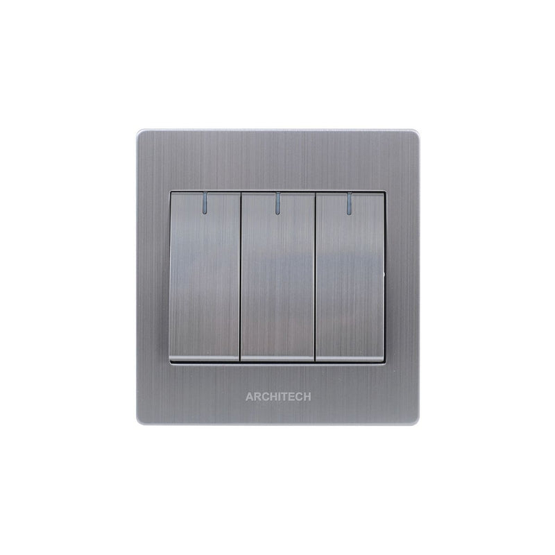 Saklar Dinding (Inbow) Architech Venus A69-BK03B di Oscar Living dengan harga termurah