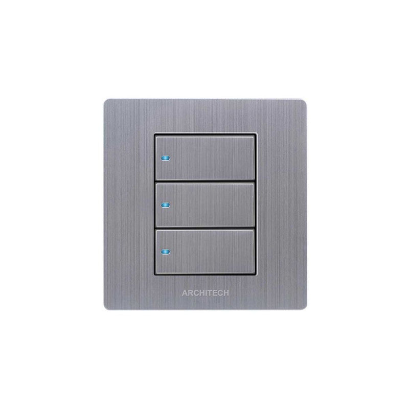 Saklar Dinding (Inbow) Architech Venus A69-BK3A di Oscar Living dengan harga termurah