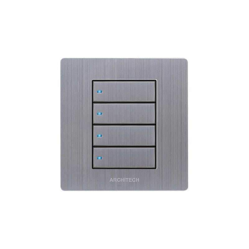 Saklar Dinding (Inbow) Architech Venus A69-BK4B di Oscar Living dengan harga termurah