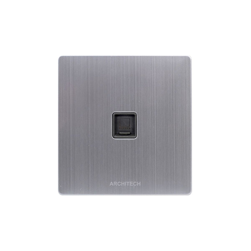 Stop Kontak Jaringan Dinding (Inbow) Architech Venus A69-E02 Cat 5 di Oscar Living dengan harga termurah