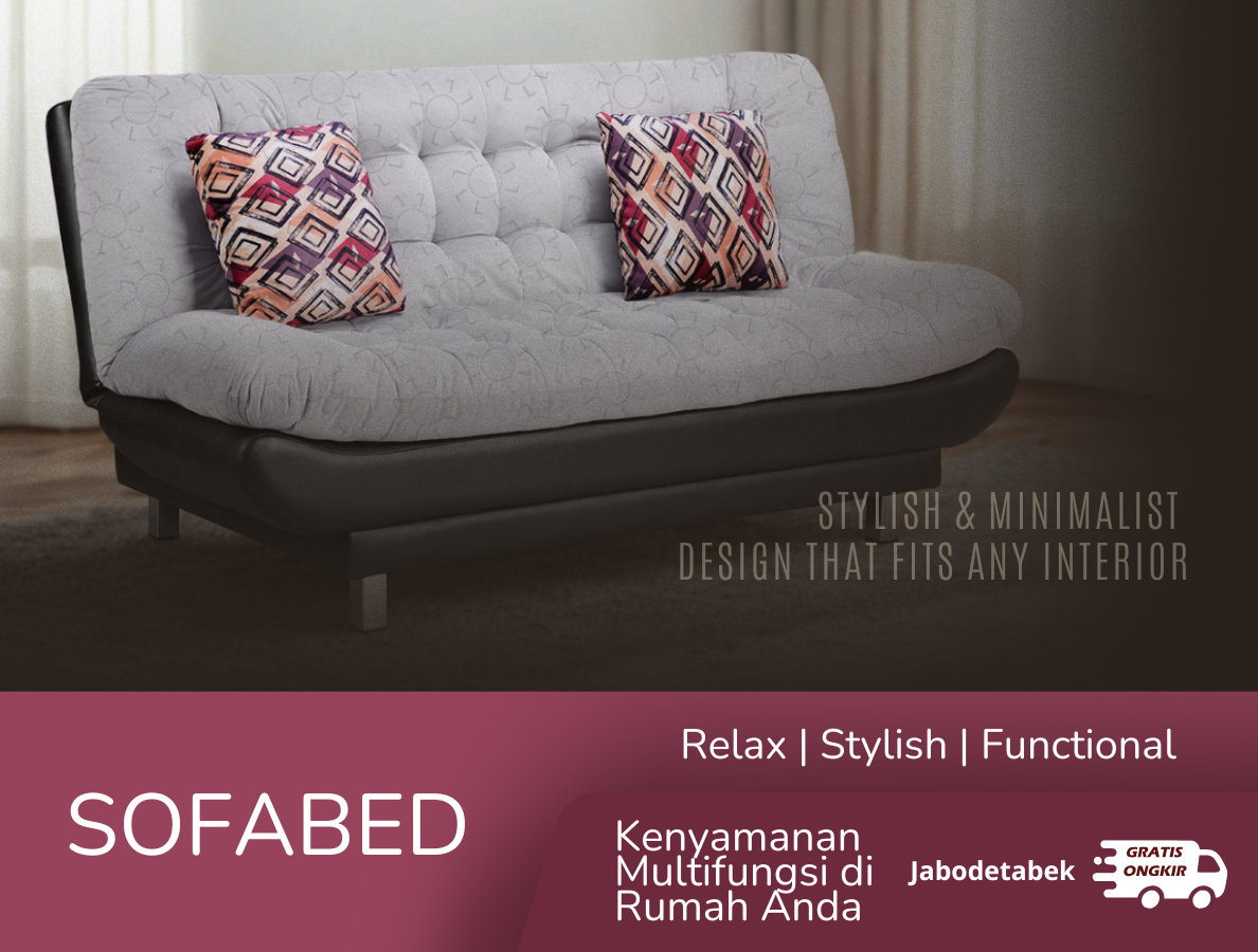 OSCAR LIVING GUDANG SOFABED READYSTOCK