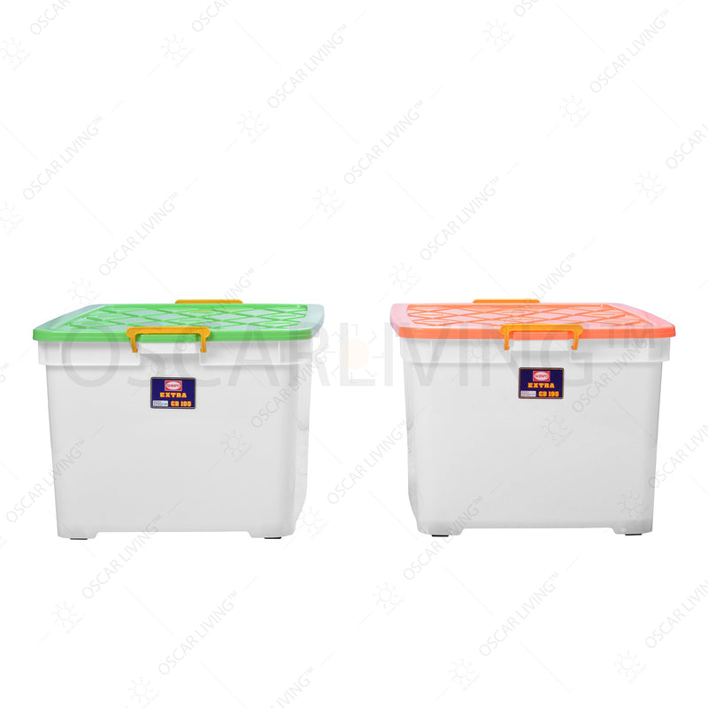 Storage Box Shinpo 126 Extra Container CB195 Dengan Roda / Box Serbaguna CB195 SHINPO OSCARLIVING