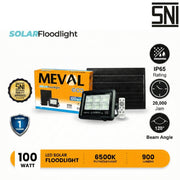 Lampu Tembak Meval Solar Floodlight ECO EI3 1HA 100W di Oscar Living dengan harga termurah