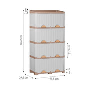 Rak Plastik Olymplast OMS 2X4 di Oscar Living dengan harga termurah