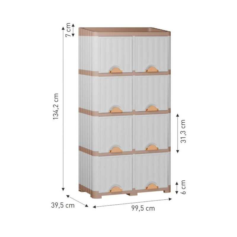 Rak Plastik Olymplast OMS 2X4 di Oscar Living dengan harga termurah