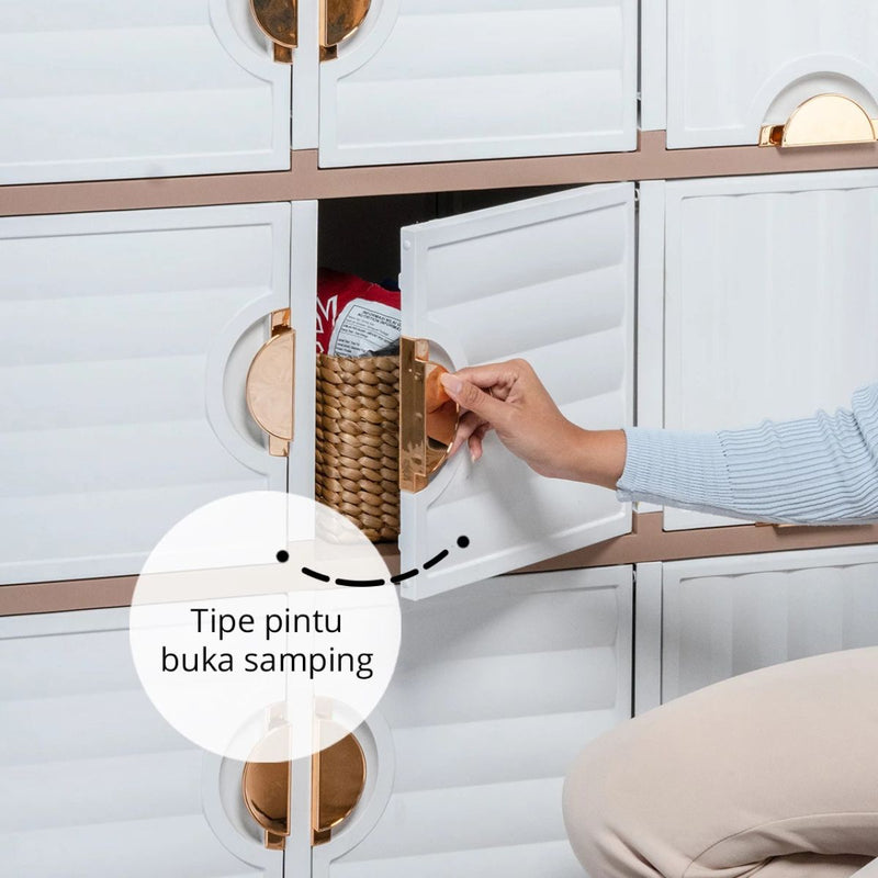 Rak Plastik Olymplast OMS 3X4 di Oscar Living dengan harga termurah