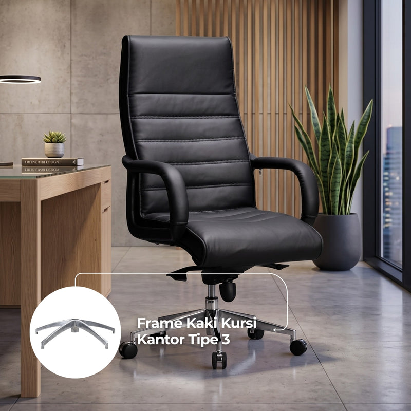 SUKU CADANG - SPAREPART PARTS0026 Frame Kaki Kursi Kantor Tipe 3 PARTS DIVISION OSCARLIVING