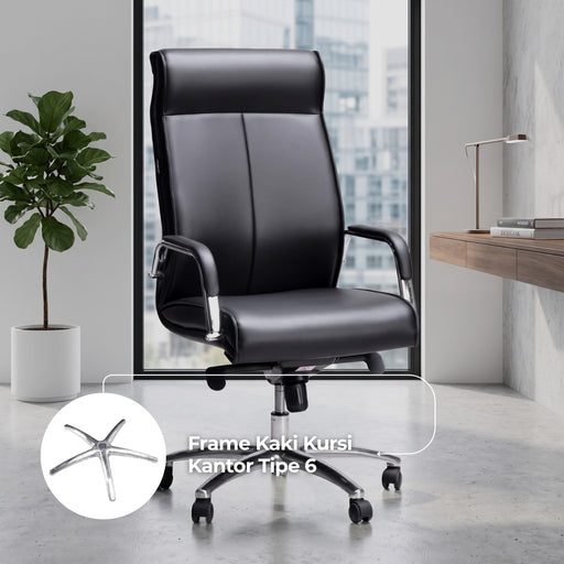 SUKU CADANG - SPAREPART PARTS0029 Frame Kaki Kursi Kantor Tipe 6 PARTS DIVISION OSCARLIVING