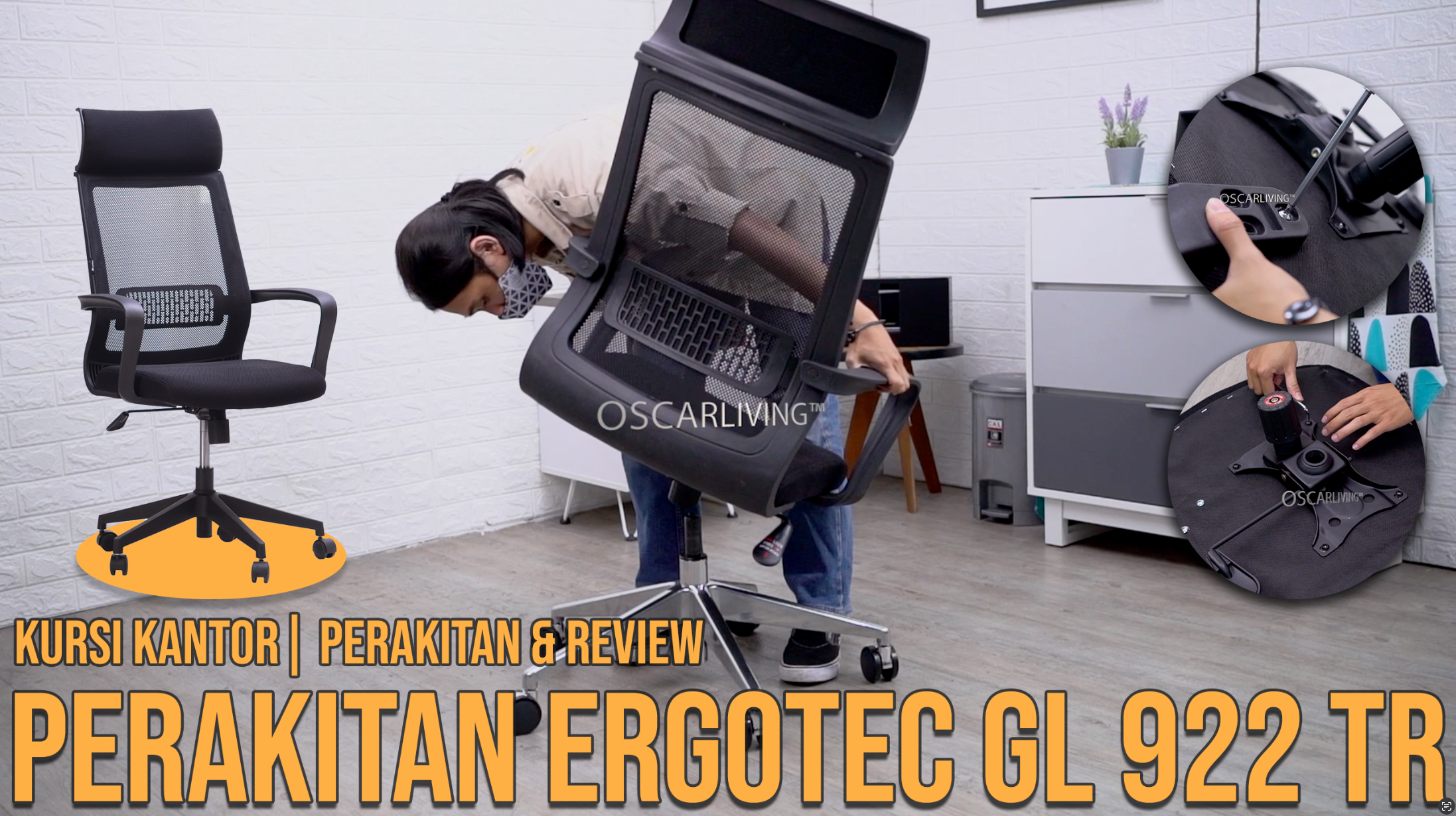 Perakitan Kursi Kantor 