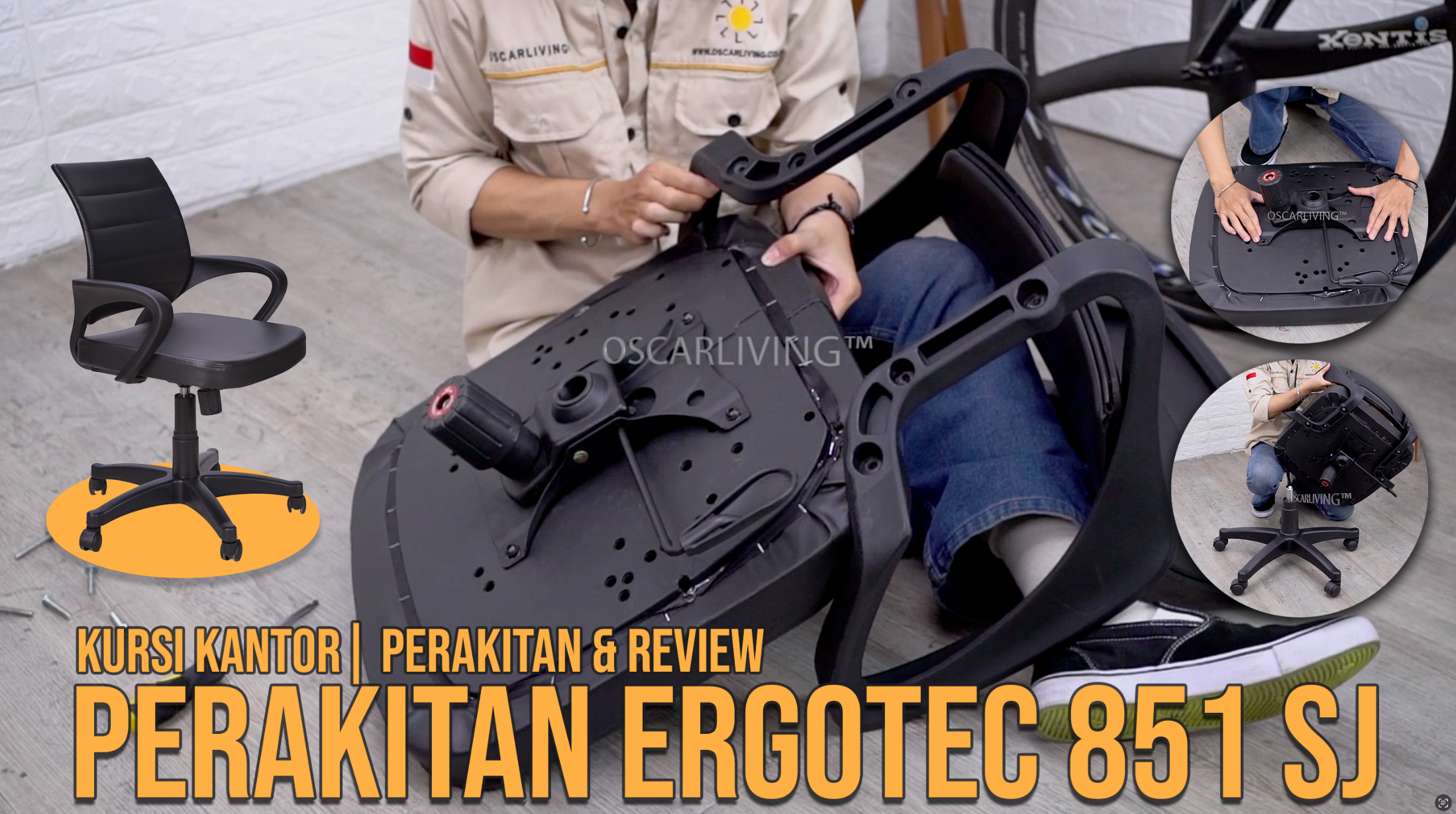 Perakitan Kursi Kantor 