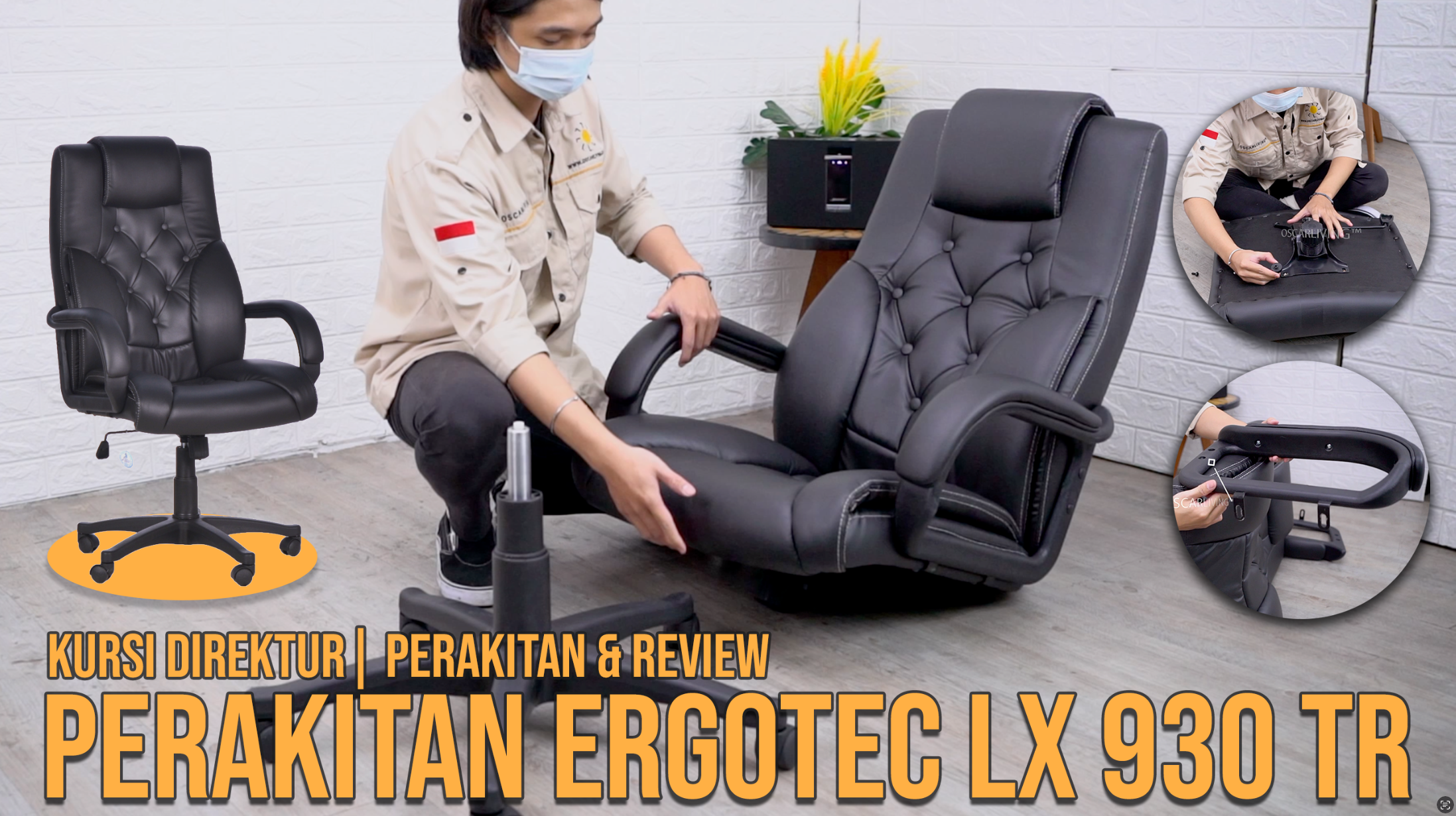 Perakitan Kursi Kantor 