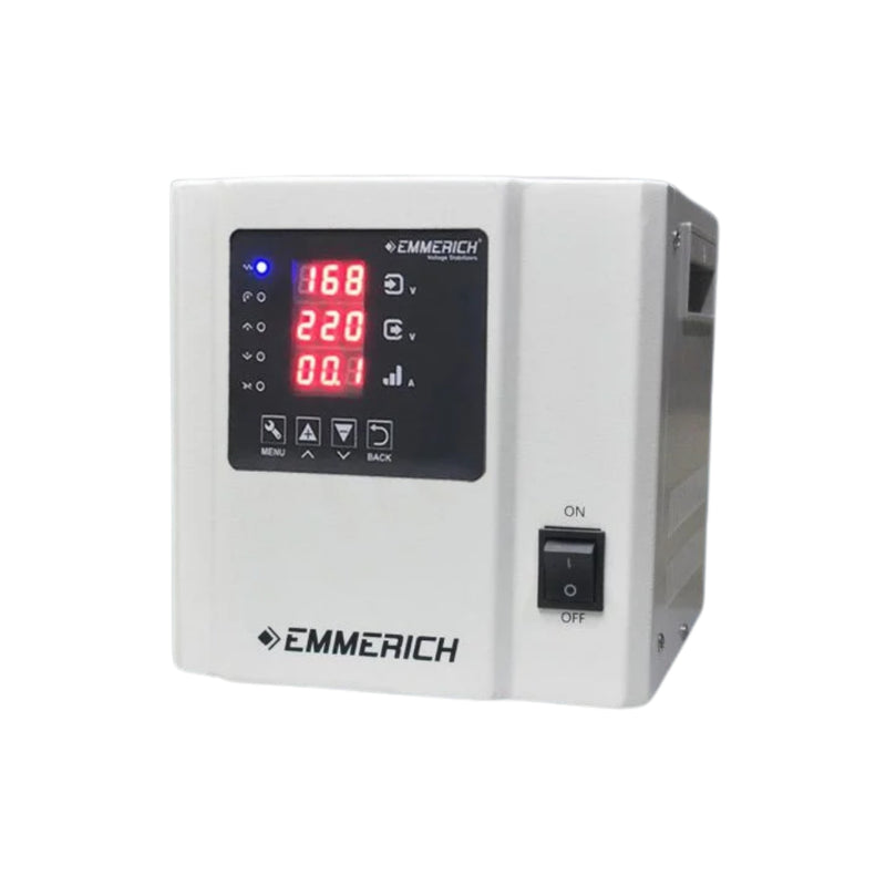 Stabilizer Listrik Emmerich IDVM 1,5-ST 1,5 kVA Voltage Stabilizer di Oscar Living dengan harga termurah