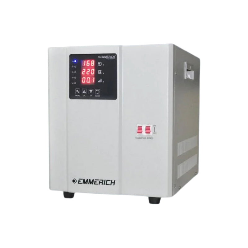 Stabilizer Listrik Emmerich IDVM 5-ST 5 kVA Voltage Stabilizer di Oscar Living dengan harga termurah