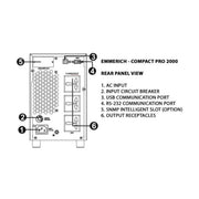 UPS Emmerich Compact Pro 2000 UPS 2 kVA di Oscar Living dengan harga termurah