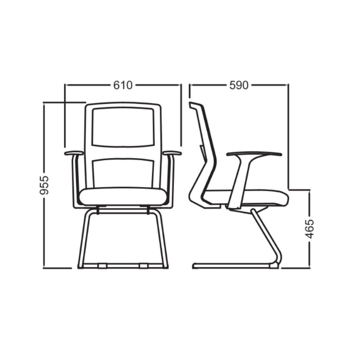 Kursi Hadap Firm Vos VOS327PA di Oscar Living dengan harga termurah