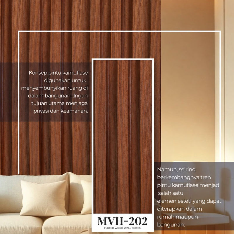 Panel Dinding Mevvah Fluted 202 di Oscar Living dengan harga termurah