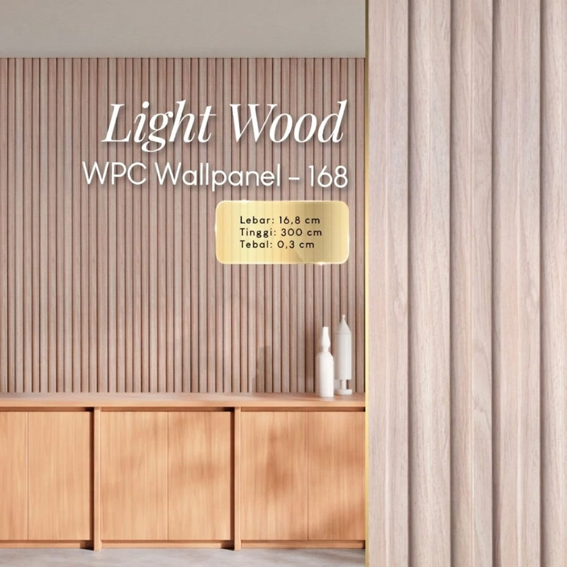 Panel Dinding Mevvah WPC Eco 168 di Oscar Living dengan harga termurah
