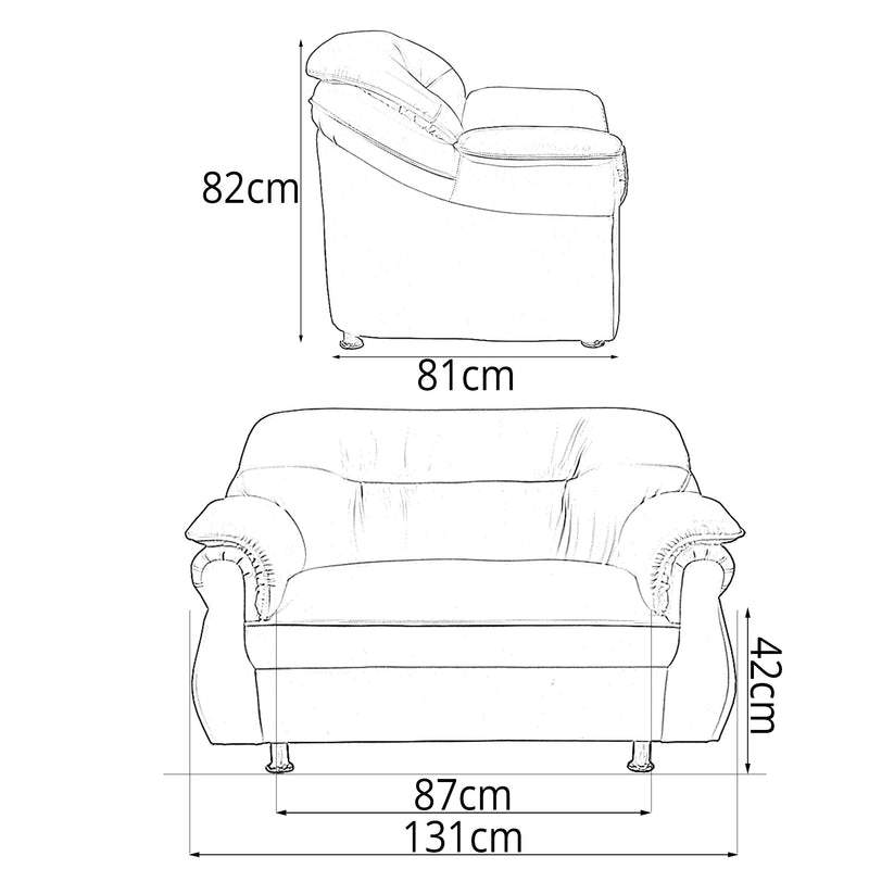 Sofa OLC OLIV Xena 321 Fullset di Oscar Living dengan harga termurah