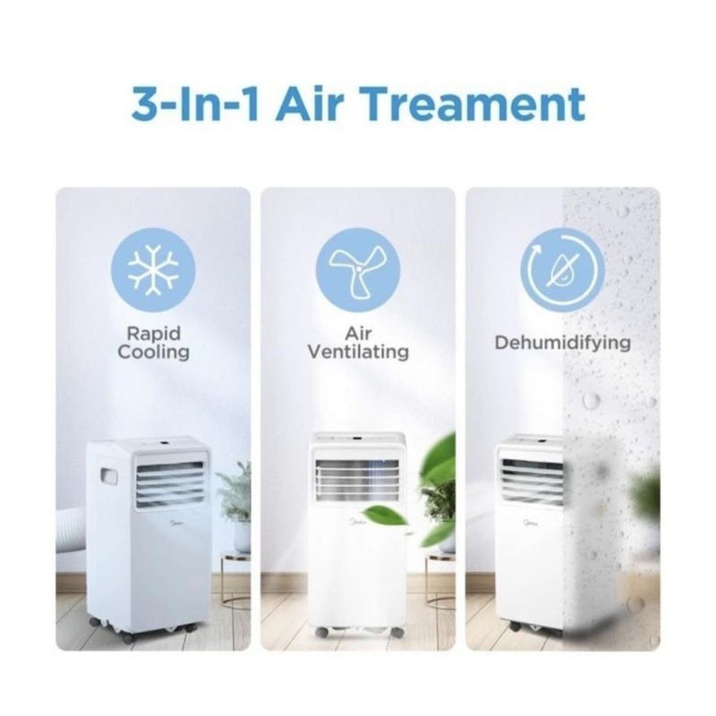AC - AIR CONDITIONER AC Portable Midea MPHA - 05CRN7 0.5 PK MIDEA OSCARLIVING