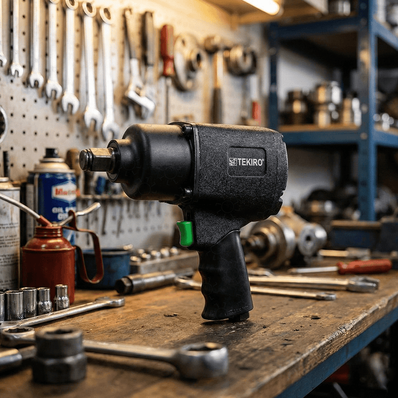 ALAT PEMBUKA BAUT Alat Pembuka Baut Tekiro Air Impact Wrench Twin Hammer ATAI1727 TEKIRO OSCARLIVING