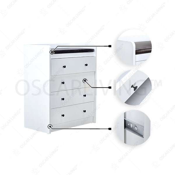 Baby Lemari Bayi Hakari HK02 Baby Tafel HAKARI OSCARLIVING