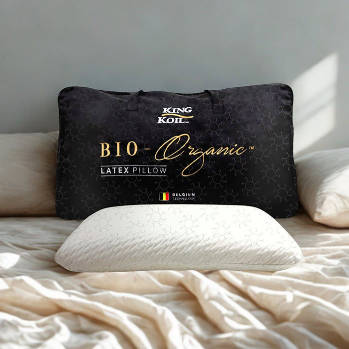 Bantal Bantal Kepala Kingkoil Bio Organic Reguler Latex KINGKOIL OSCARLIVING