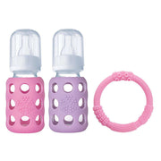 Botol Bayi Botol Susu Bayi Lifefactory 4oz BPA Free - Paket LIFEFACTORY OSCARLIVING