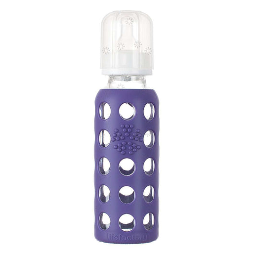 Botol Bayi Botol Susu Bayi Lifefactory 9oz BPA Free Royal Purple LIFEFACTORY OSCARLIVING
