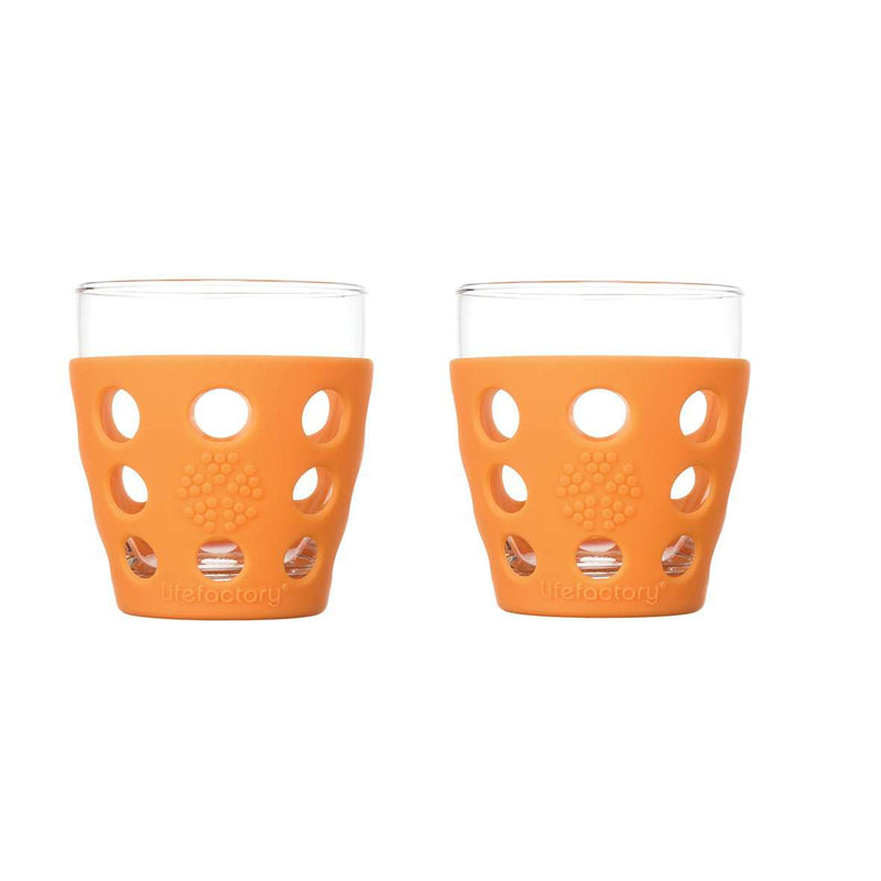 Botol Bayi Gelas Lifefactory Silikon Sleeve 10 oz BPA Free - Paket 2 LIFEFACTORY OSCARLIVING