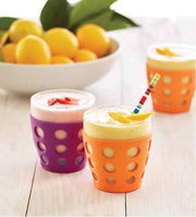 Botol Bayi Gelas Lifefactory Silikon Sleeve 10 oz BPA Free - Paket 2 LIFEFACTORY OSCARLIVING