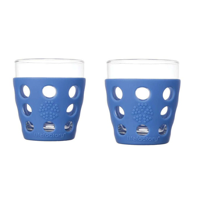 Botol Bayi Gelas Lifefactory Silikon Sleeve 10 oz BPA Free - Paket 2 LIFEFACTORY OSCARLIVING