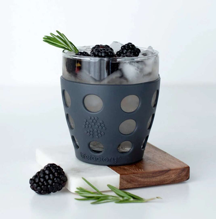 Botol Bayi Gelas Lifefactory Silikon Sleeve 10 oz BPA Free - Paket 2 LIFEFACTORY OSCARLIVING