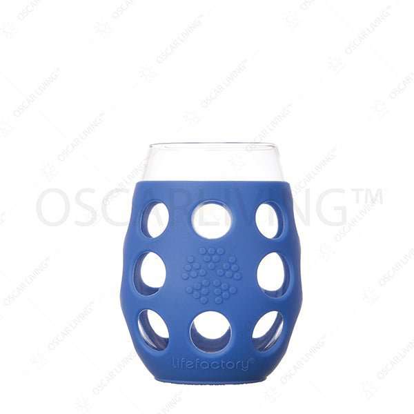 Botol Bayi Gelas wine Lifefactory Silikon Sleeve 11 oz BPA Free - Paket 2 LIFEFACTORY OSCARLIVING