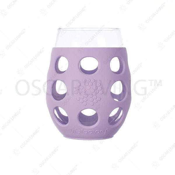 Botol Bayi Gelas wine Lifefactory Silikon Sleeve 11 oz BPA Free - Paket 2 LIFEFACTORY OSCARLIVING