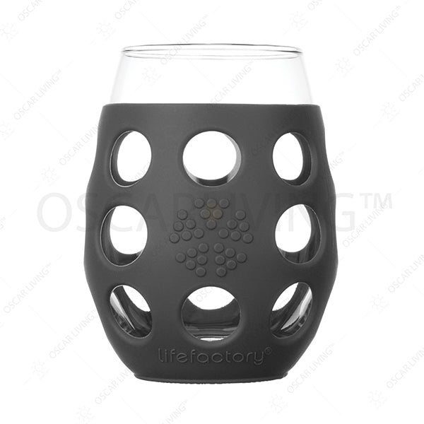 Botol Bayi Gelas wine Lifefactory Silikon Sleeve 11 oz BPA Free - Paket 2 LIFEFACTORY OSCARLIVING