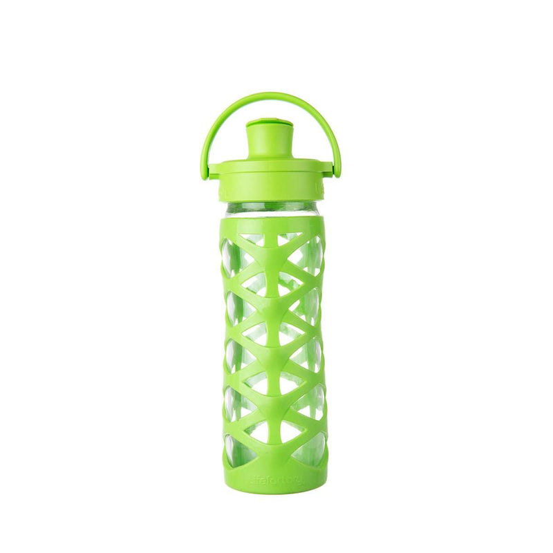 Botol Minum Botol Minum kaca Lifefactory 16 oz Active Flip Cap BPA Free LIFEFACTORY OSCARLIVING
