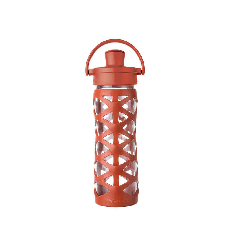 Botol Minum Botol Minum kaca Lifefactory 16 oz Active Flip Cap BPA Free LIFEFACTORY OSCARLIVING