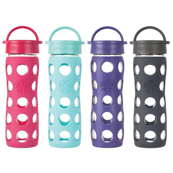 Botol Minum Botol Minum kaca Lifefactory 16 oz Classic Cap BPA Free LIFEFACTORY OSCARLIVING